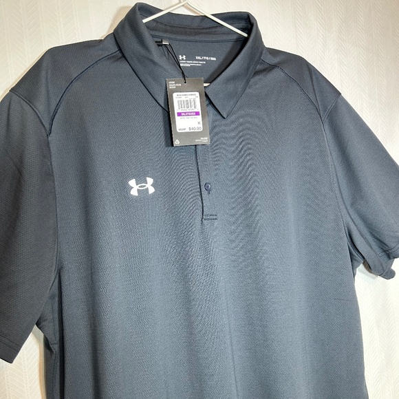 Under Armour Mens Tech Team Polo - Picture 1 of 7
